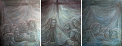 Triptych, from the series “Opus No. 01 – Religion. The Last Supper; 110 × 90 cm; oil on canvas; 2007
Триптих, из серии «Опус №01 – Религия. Тайная вечеря»; 110х90см; холст, масло; 2007г.


ARTIST | ХУДОЖНИК | אמן&nbsp;

Eshurin Rostislav
Ешурин Ростислав
אישורין רוסטיסלב